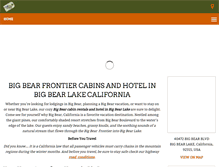 Tablet Screenshot of big-bear-cabins.com